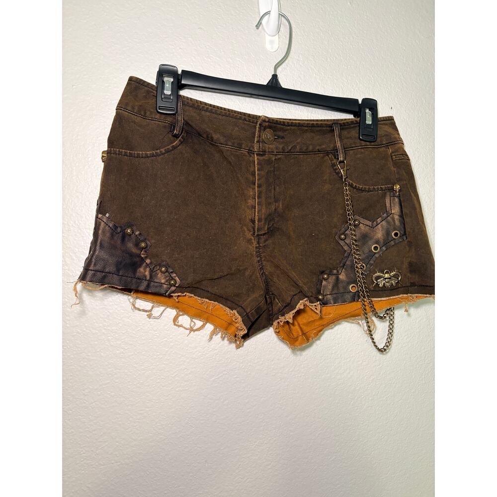 Devil Fashion Steampunk Edgy Shorts – Size M